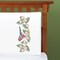 Herrschners Apple Blossom Tweets Pillowcase Pair Stamped Cross-Stitch